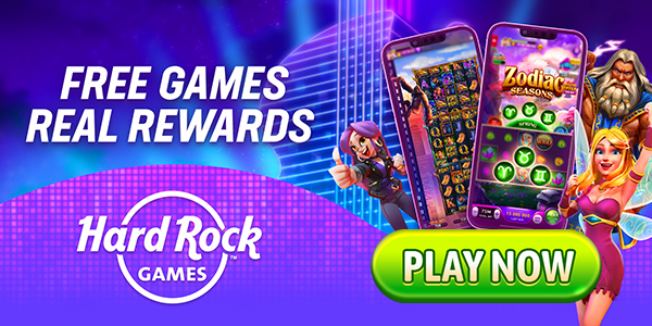 FREE GAMES - REAL REWARDS - HARD ROCK GAMES - PLAY NOW