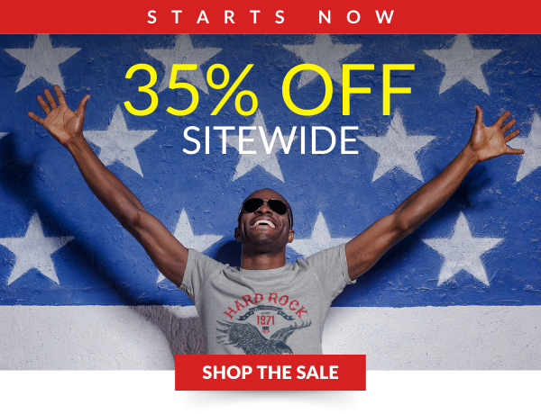 STARTS NOW - 35% OFF SITEWIDE - SHOP THE SALE